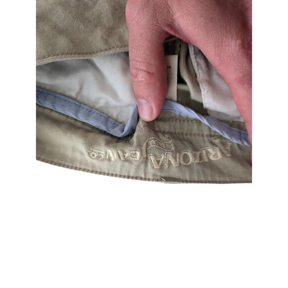 Arizona Jean Co Juniors Sz 5S Short Bootcut Khaki Pants Light Sage Green - Picture 5 of 6